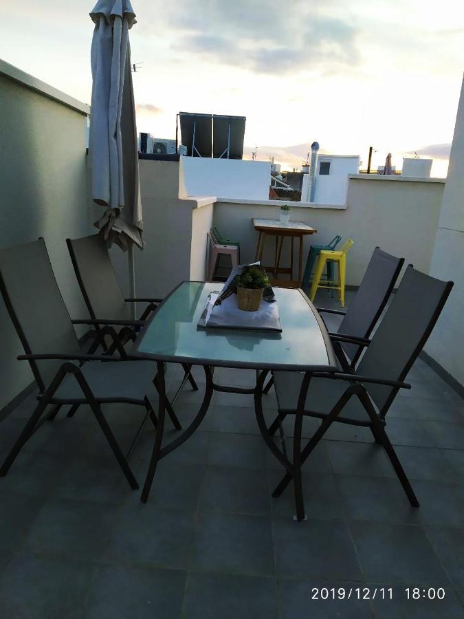 Centro Malaga Atico Valdeazores Gran Terraza Privada Bagian luar foto
