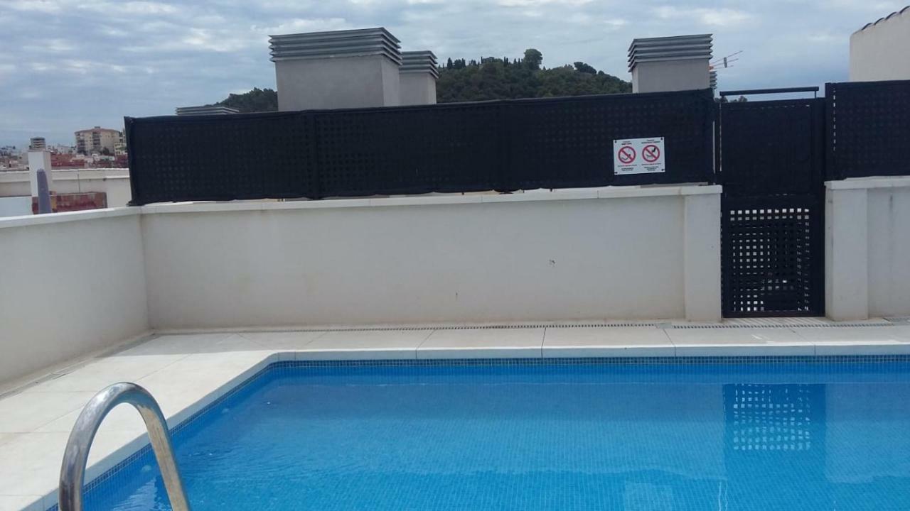 Centro Malaga Atico Valdeazores Gran Terraza Privada Bagian luar foto